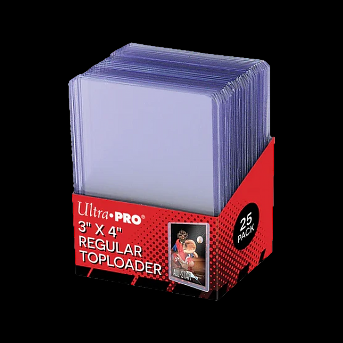 Ultra Pro: Clear Regular 3" x 4" Toploaders (25st)